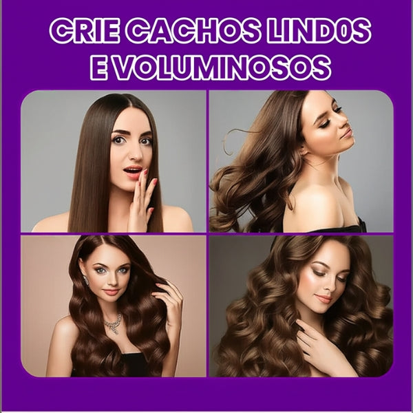 Modelador de Cachos DreamCurls® – [SOMENTE HOJE PAGUE 1 LEVE 3]