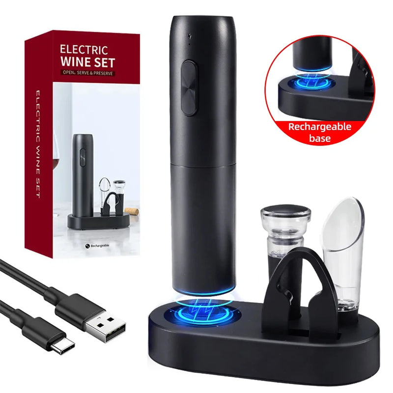 Abridor de Vinho Elétrico Automático